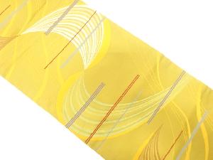 抽象模様織出し全通袋帯